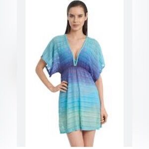 Jordan Taylor aqua marine swimsuit coverup